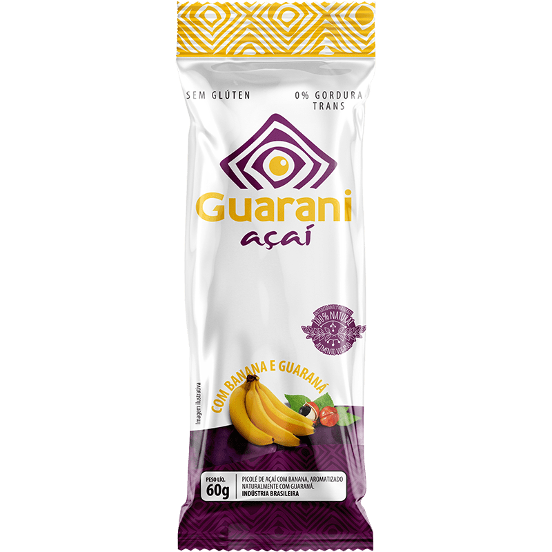 Picolé Guarani Açaí Banana - Guarani Açai