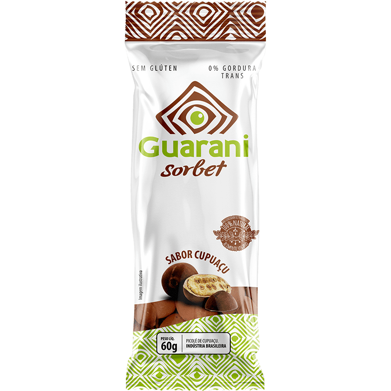 Picolé Guarani Sorbet Cupuaçu - Guarani Açai