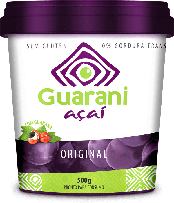 Pt de 500g Guarani Açaí Original - Guarani Açai