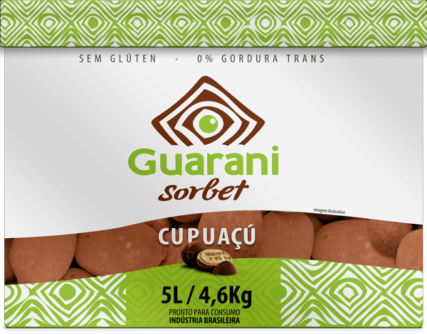 Cx de 5L/4,6Kg Guarani Sorbet Cupuaçu - Guarani Açai